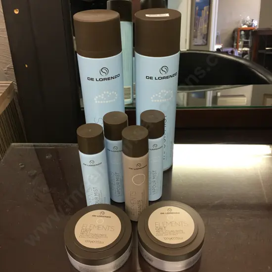 De Lorenzo 'Elements' Vapour Mist Hairspray & Matte Styling Paste